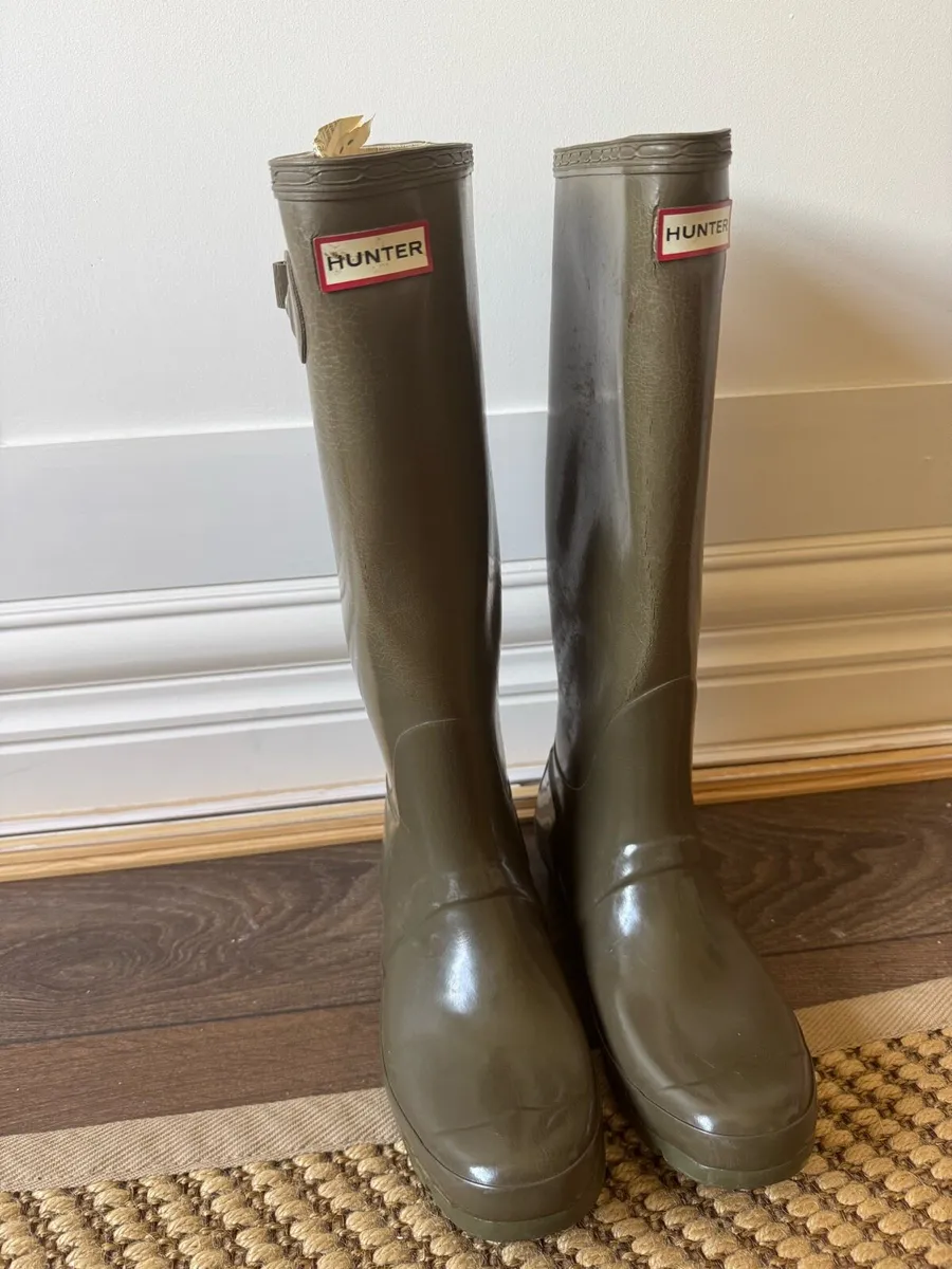 Hunter wellies - Image 1