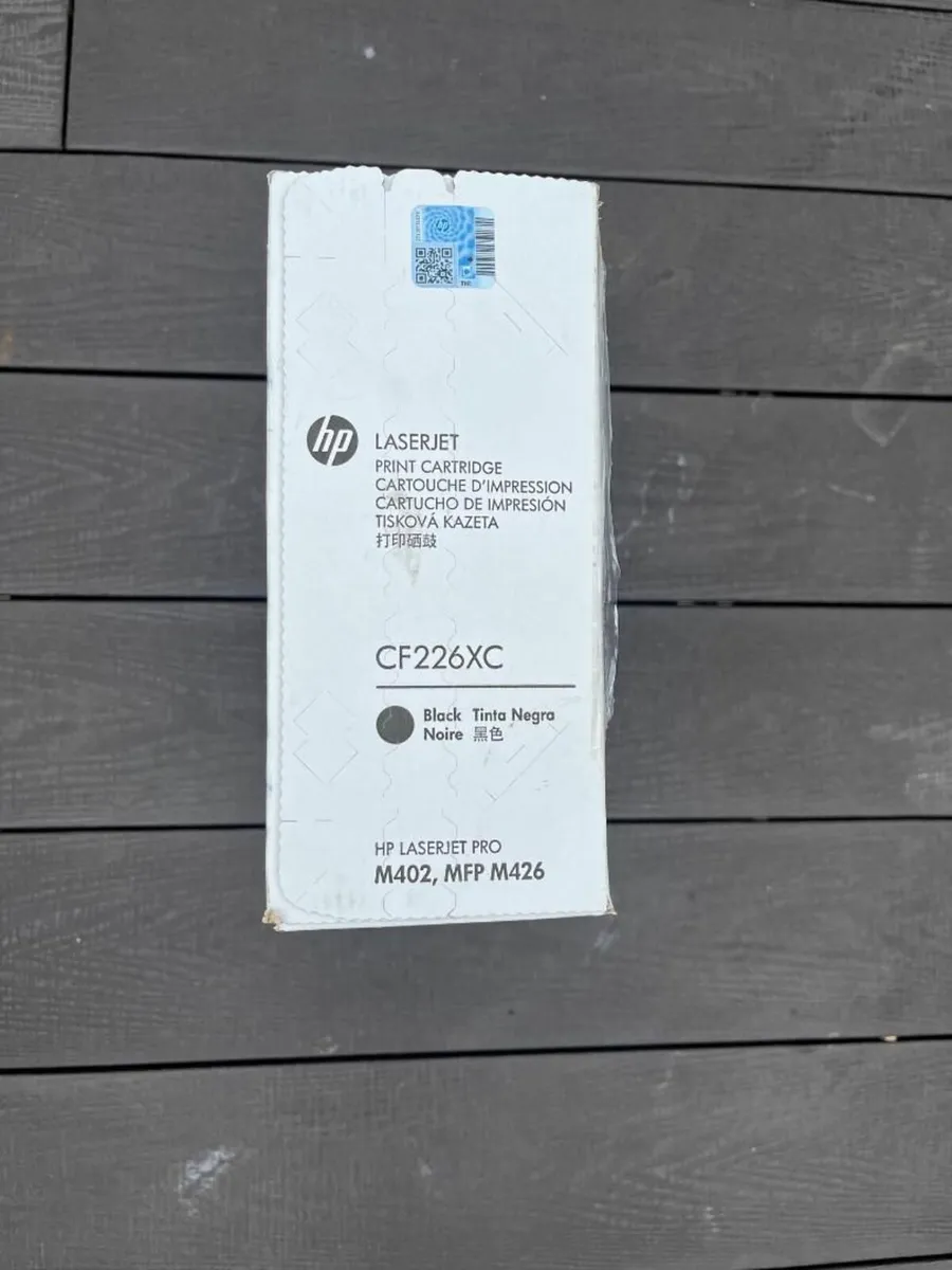 HP 26X Original LaserJet Toner Cartridge cf226XC - Image 1