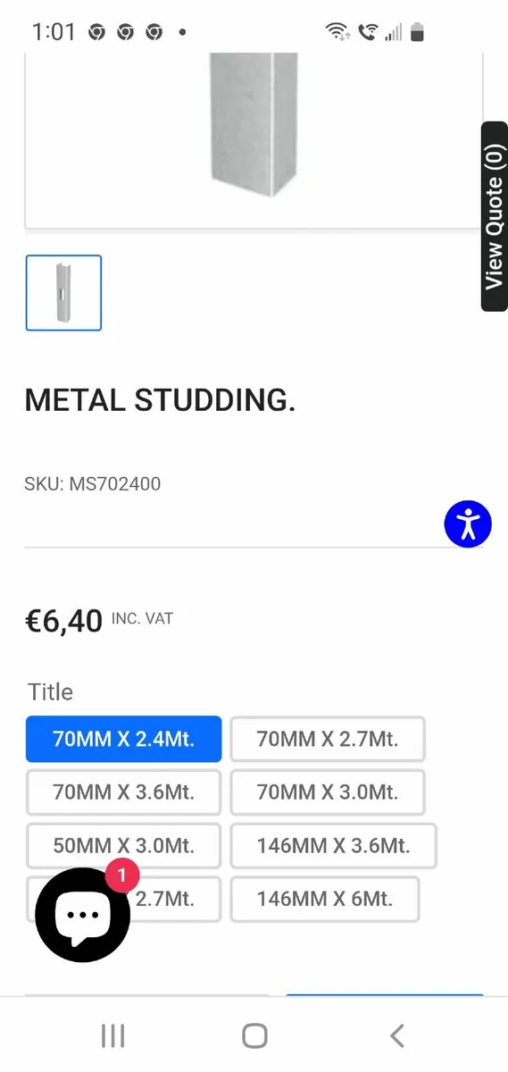 Metal studding - Image 2