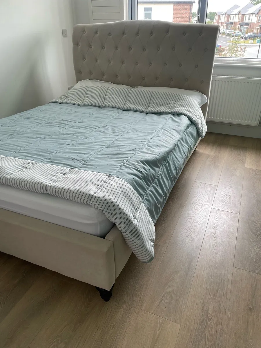 Rosa Upholstered Bed Frame - Image 1