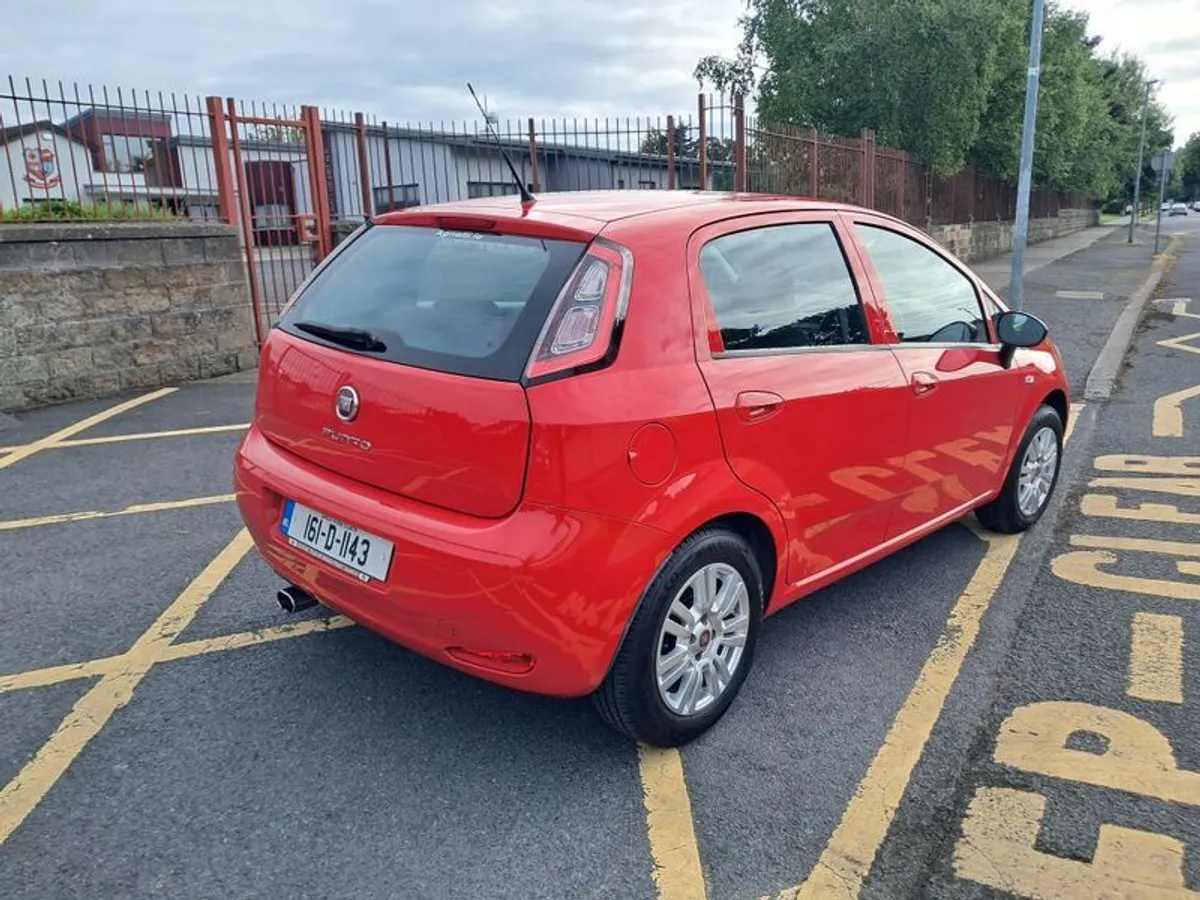 2016 Fiat Punto 1.2 With Nct & Tax - Image 4