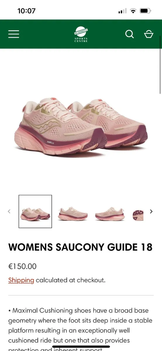 Women’s Saucony Guide 18 - Image 1
