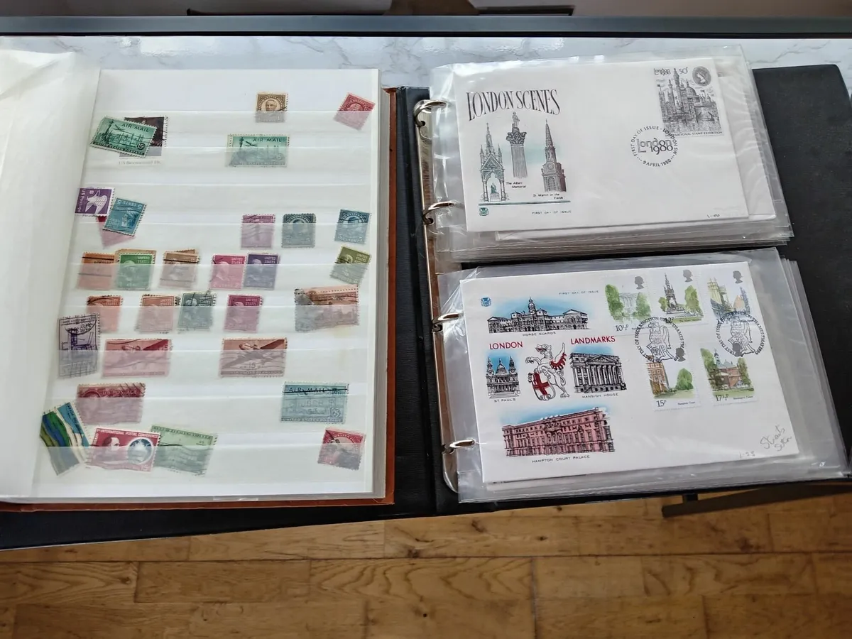 Collecting of stamps and postcards - Image 2
