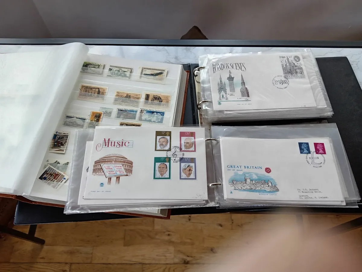 Collecting of stamps and postcards - Image 3
