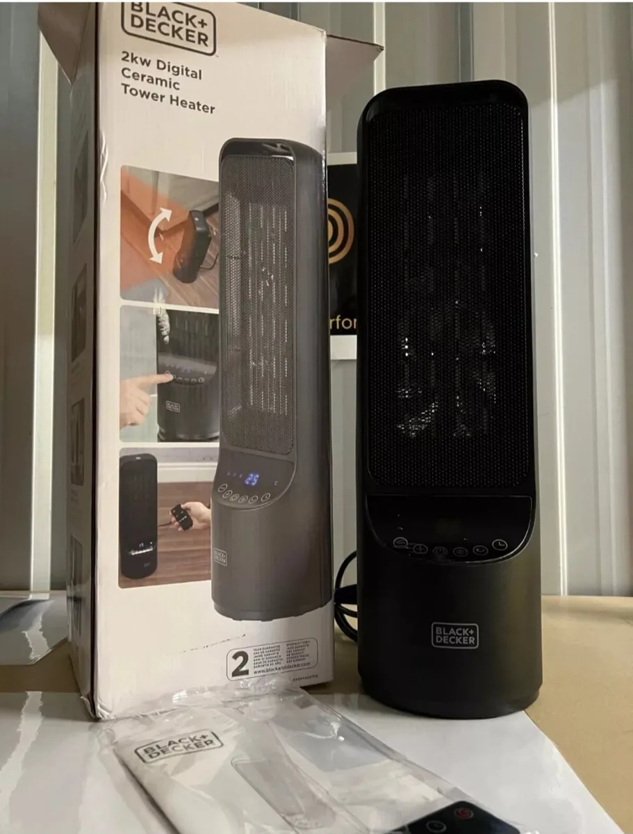 Black decker heater and cooler  fan - Image 1