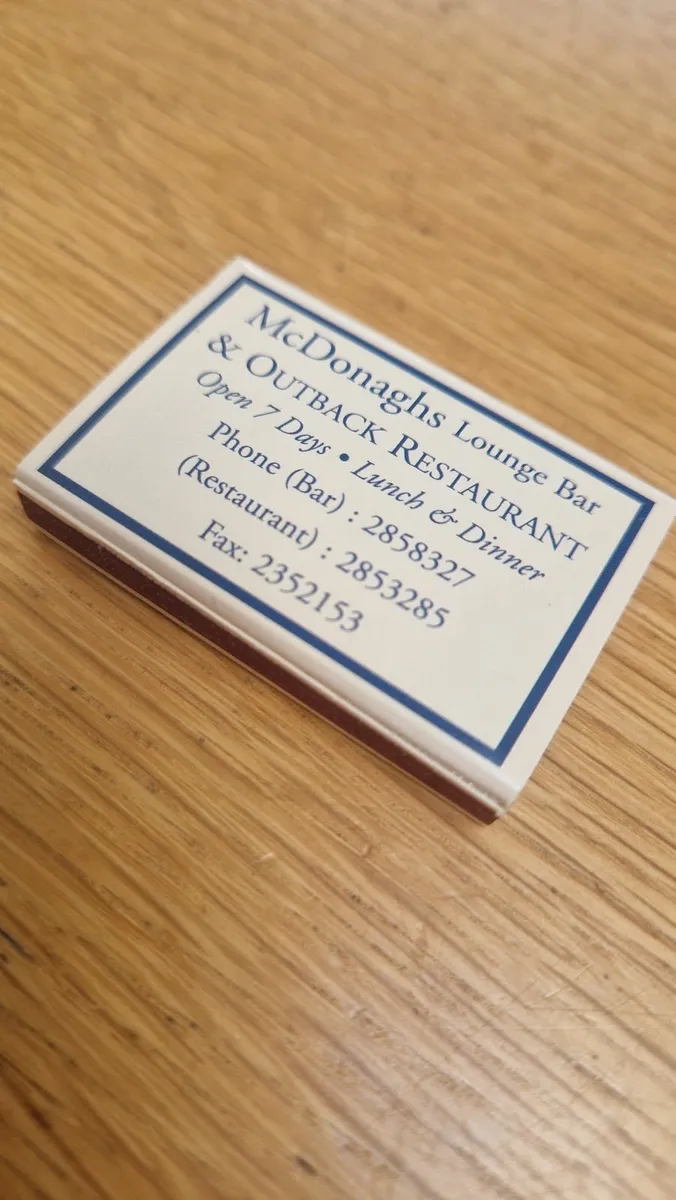 McDonagh's Dalkey Vintage Matchbox - Image 3