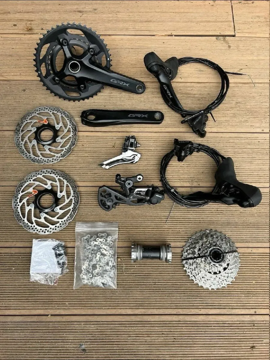 Shimano GRX RX810/600 2 x 11 Speed Hydraulic Disc - Image 1