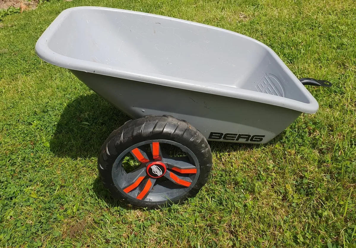 Berg Go Kart trailer grey - Image 1