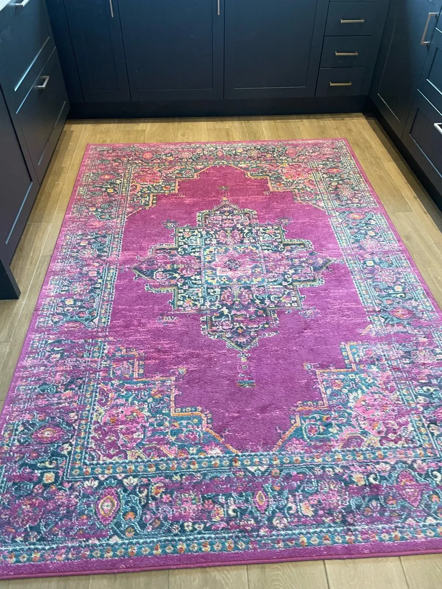 Large Fushia Rug - Image 1