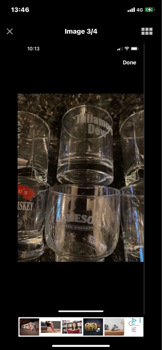 Irish Whiskies Glasses Collection (6) - Image 3