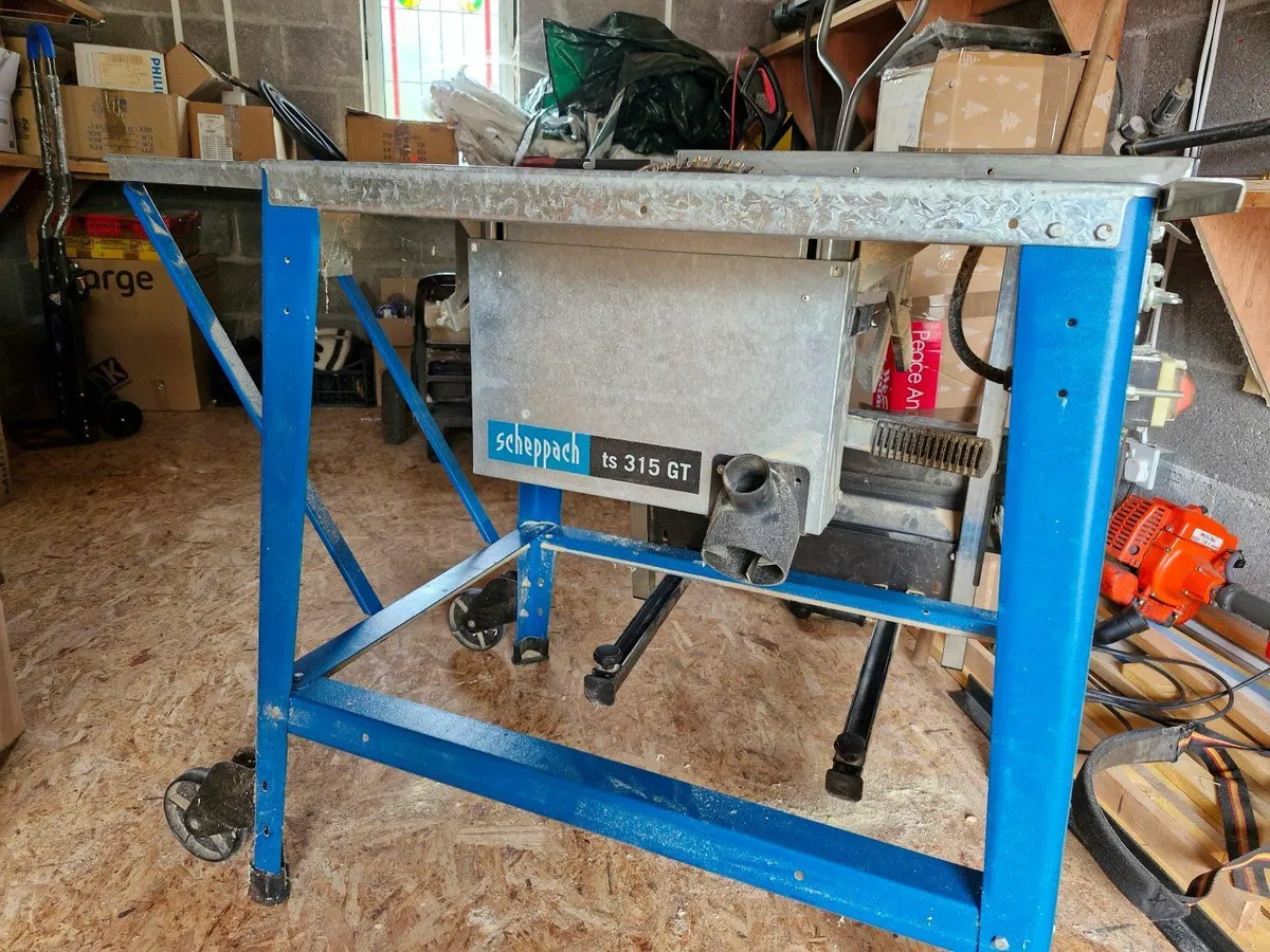 Scheppach TS 315 GT 4.2Kw Table Saw - Image 1