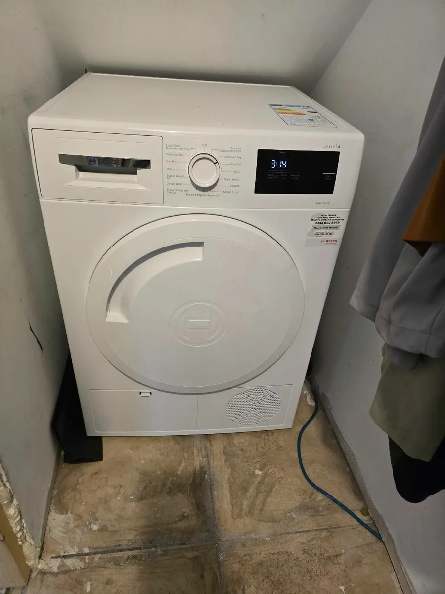 BOSCH Series 4 Tumble Dryer - WTH84001GB - Image 1