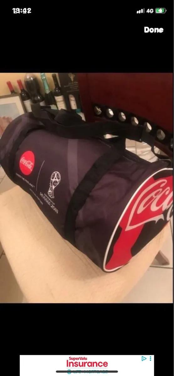 New Coca Cola World Cup 2018 Sports Bag - Image 1