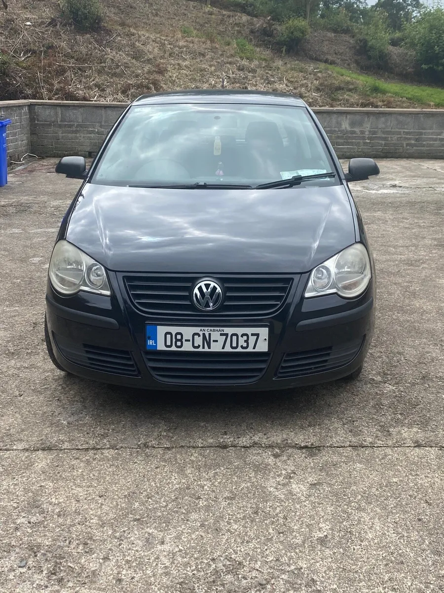Volkswagen polo 2008 Black - Image 1