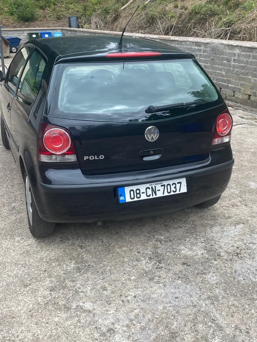 Volkswagen polo 2008 Black - Image 4
