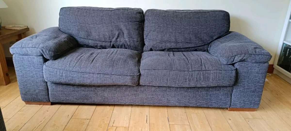 2 x 3 seater couches - Image 1
