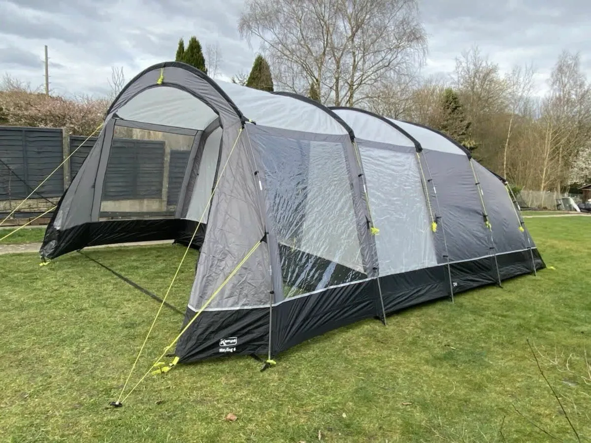 Kampa Hayling 6 Tent - Mint Condition - Image 1