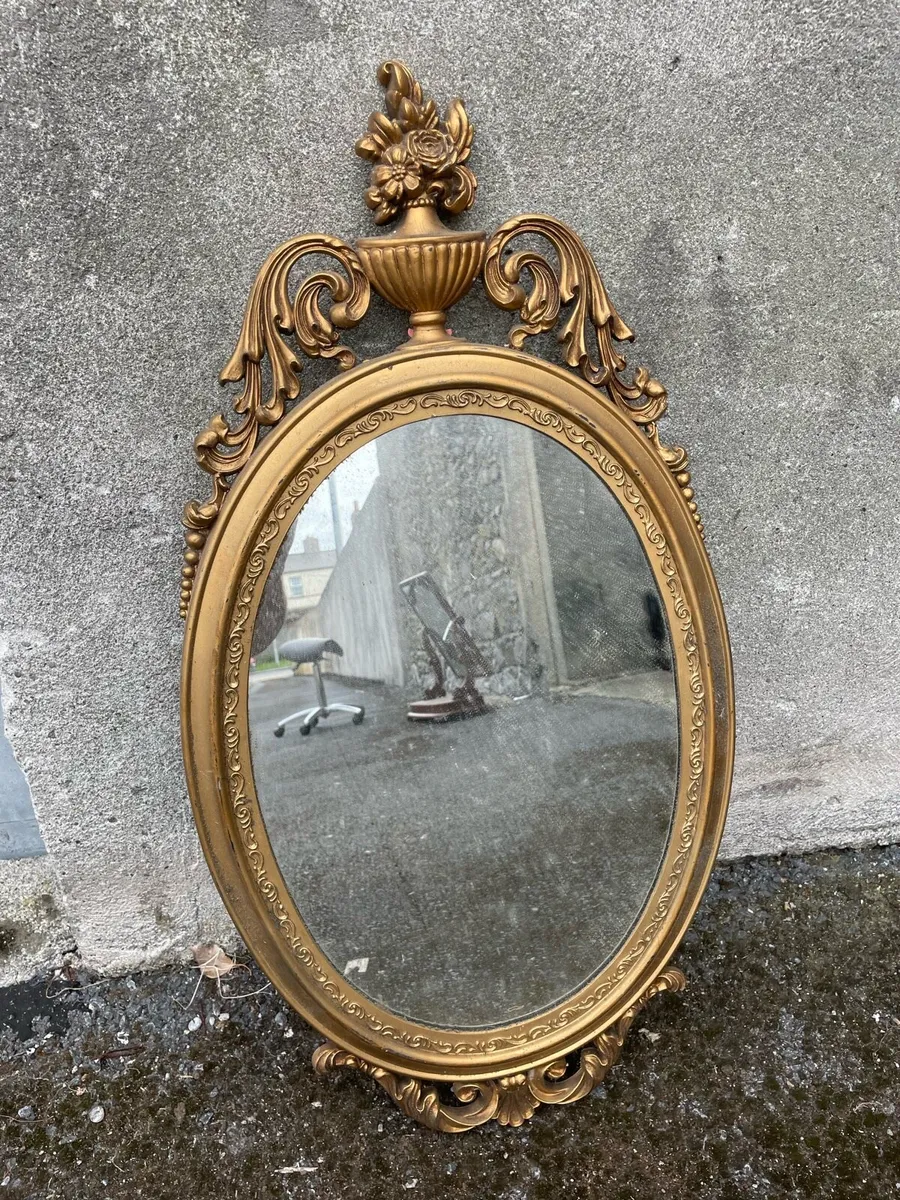 Gold Ornate Mirror