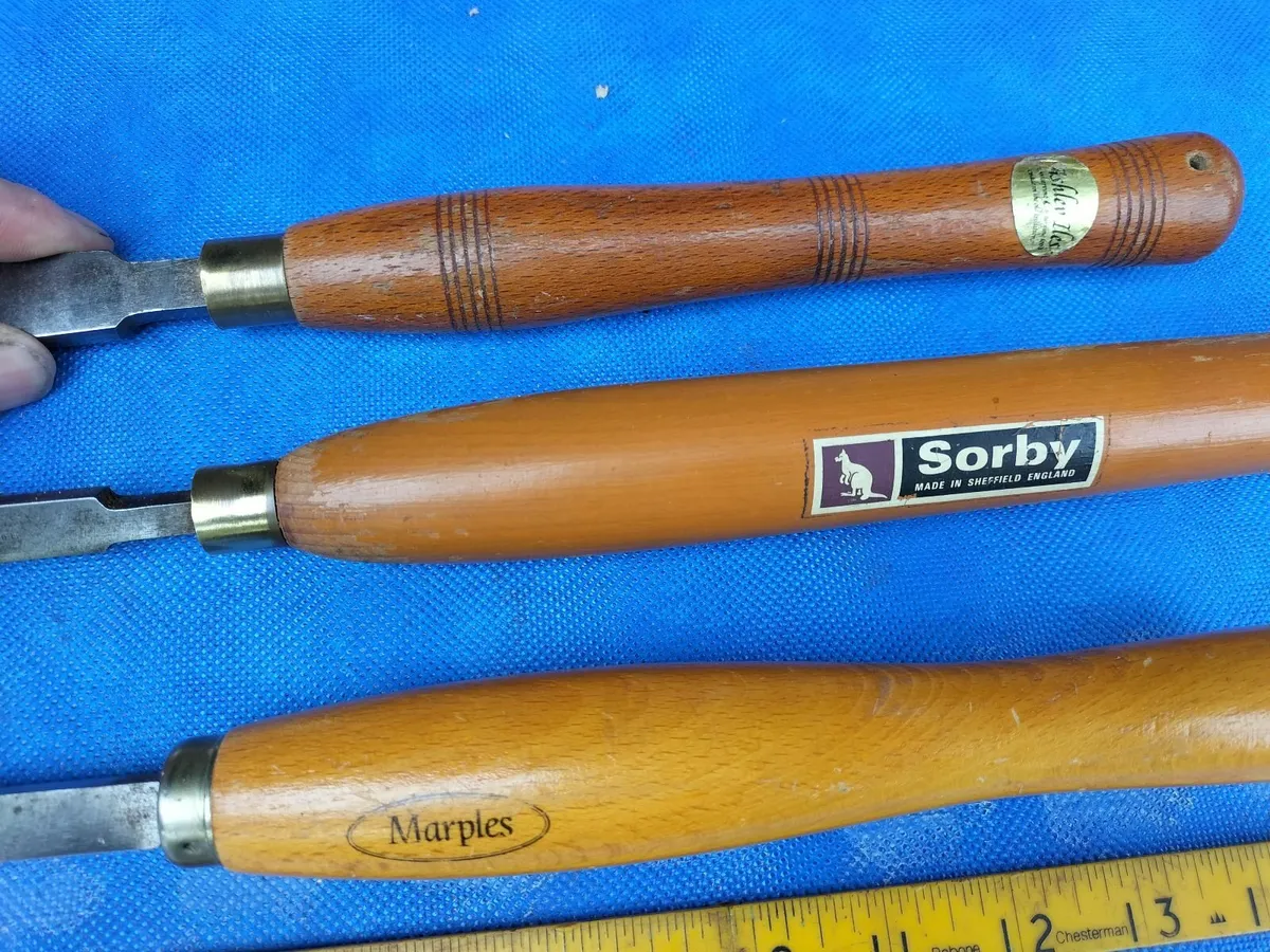 Woodturners Round Nose Scrapers - Image 3