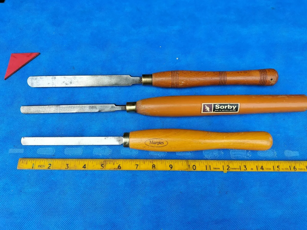 Woodturners Round Nose Scrapers - Image 1