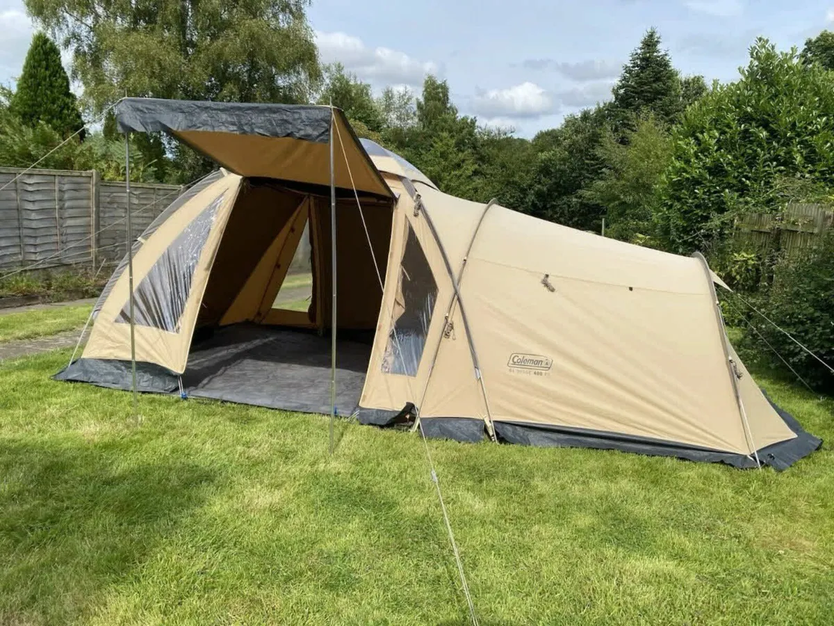 Coleman Bi-Space 4 Man - Poly Cotton Tent - Image 2
