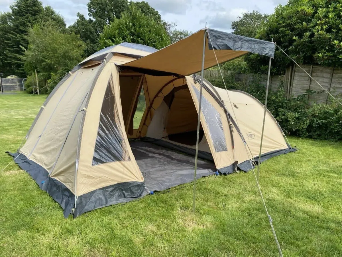 Coleman Bi-Space 4 Man - Poly Cotton Tent - Image 1