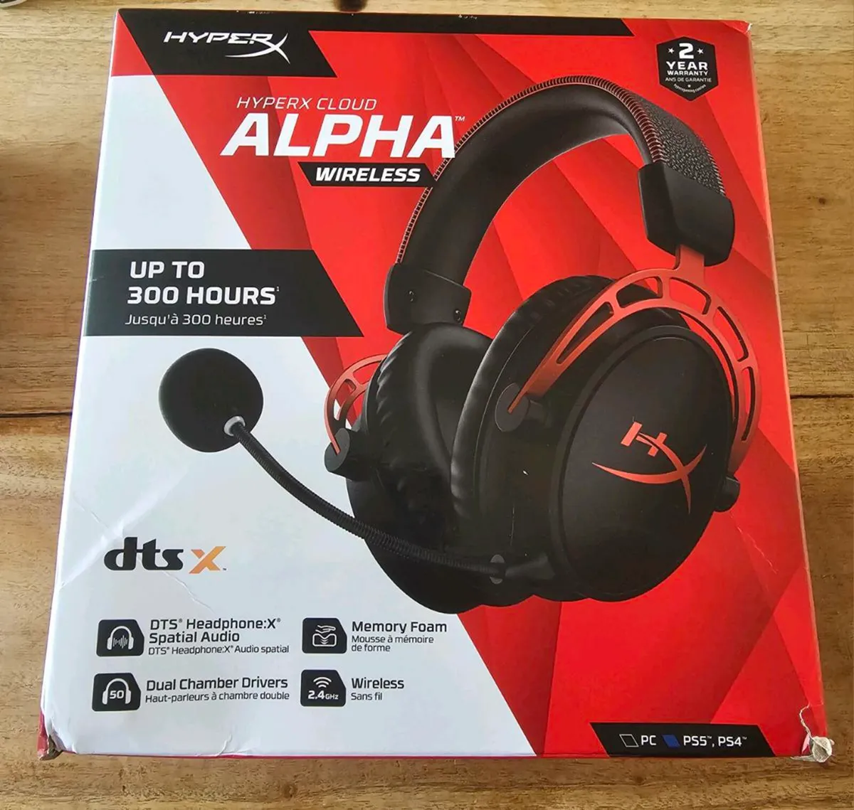 hyperx cloud alpha wireless