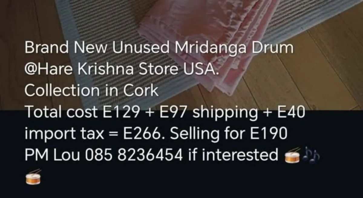 Mridangam Drum - Image 1