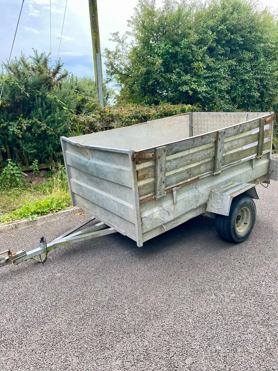 7x4 single axle trailer - Image 1