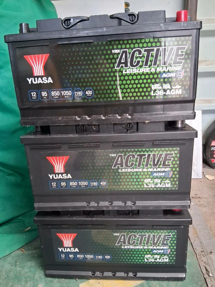 3 x leisure batteries - Image 2