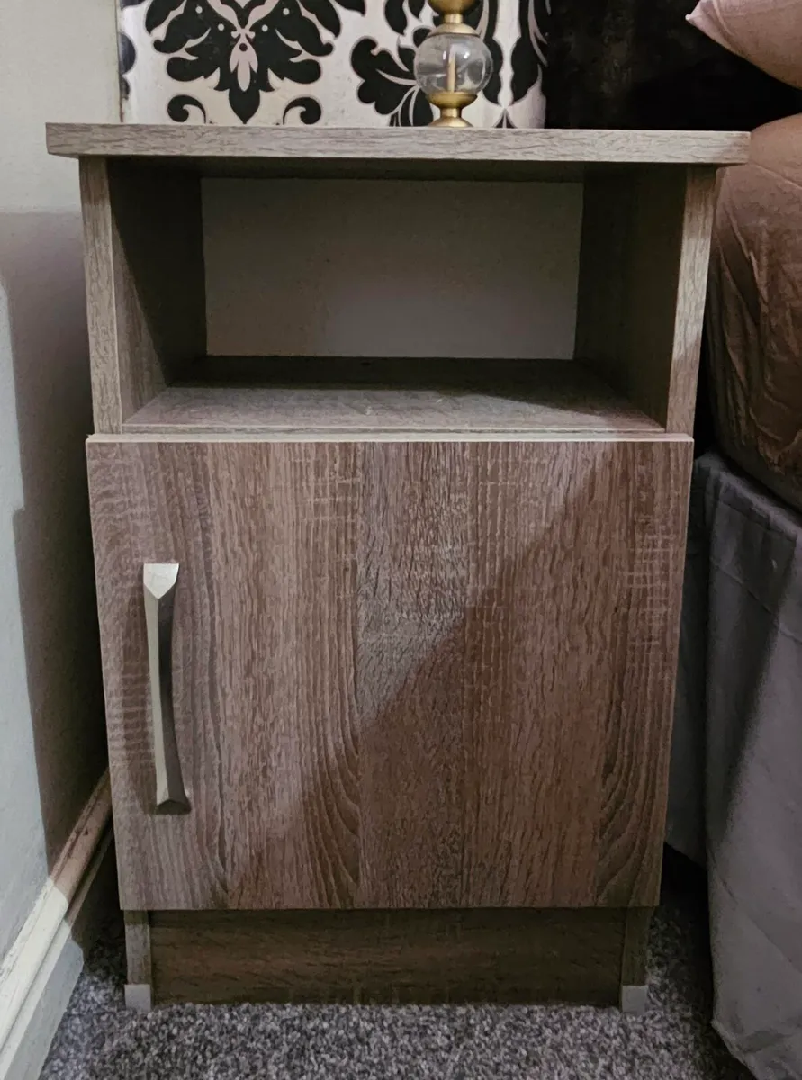 Pair of Modern Bedside Tables Pick-up only - Image 2