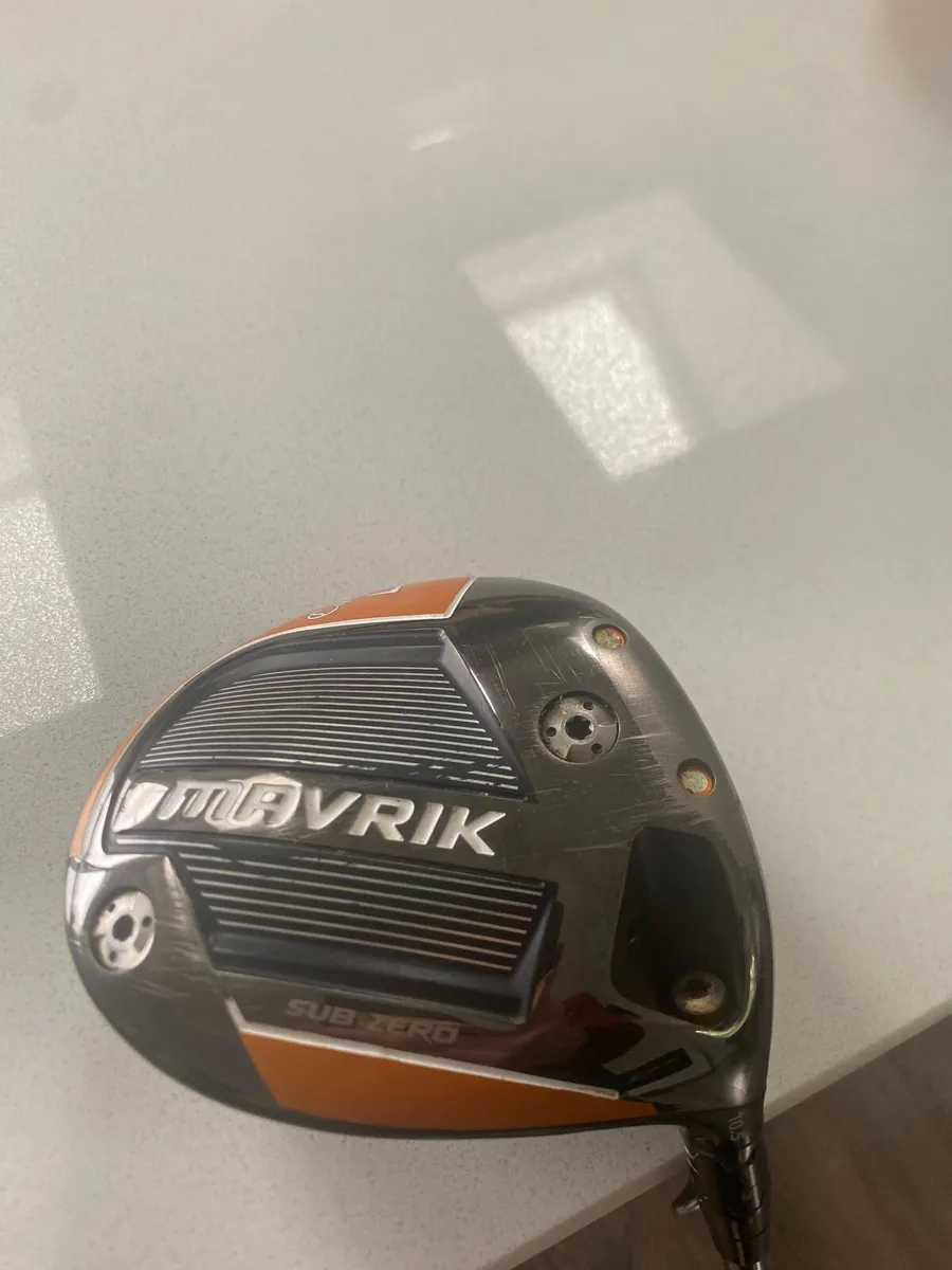 Golf Driver Callaway Mavrik Sub Zero regular shaft - Image 1
