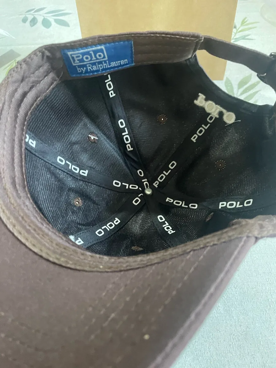 Polo Ralph Lauren cap brown colour - Image 4