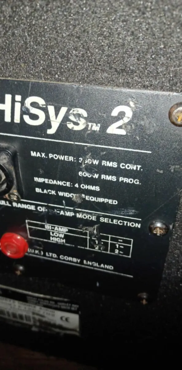 Peavey speakers and amplifier - Image 3