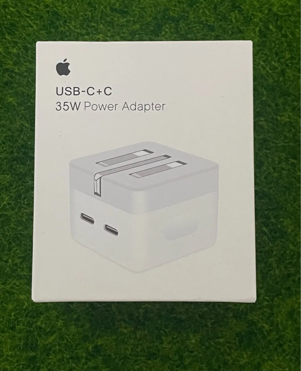 Apple 35W USB-C+C power adopter - Image 1