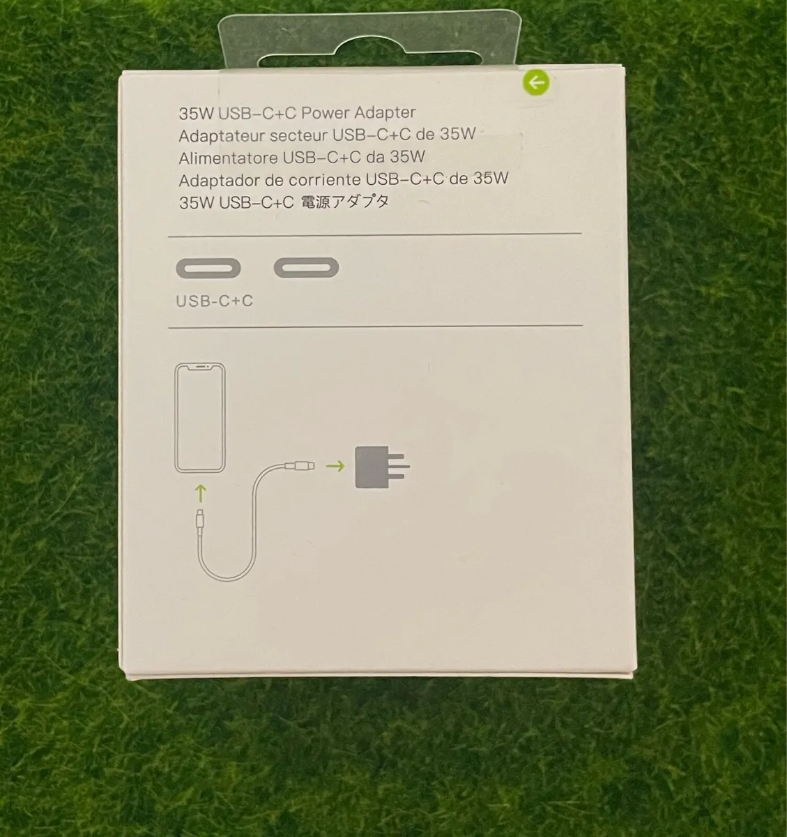 Apple 35W USB-C+C power adopter - Image 2