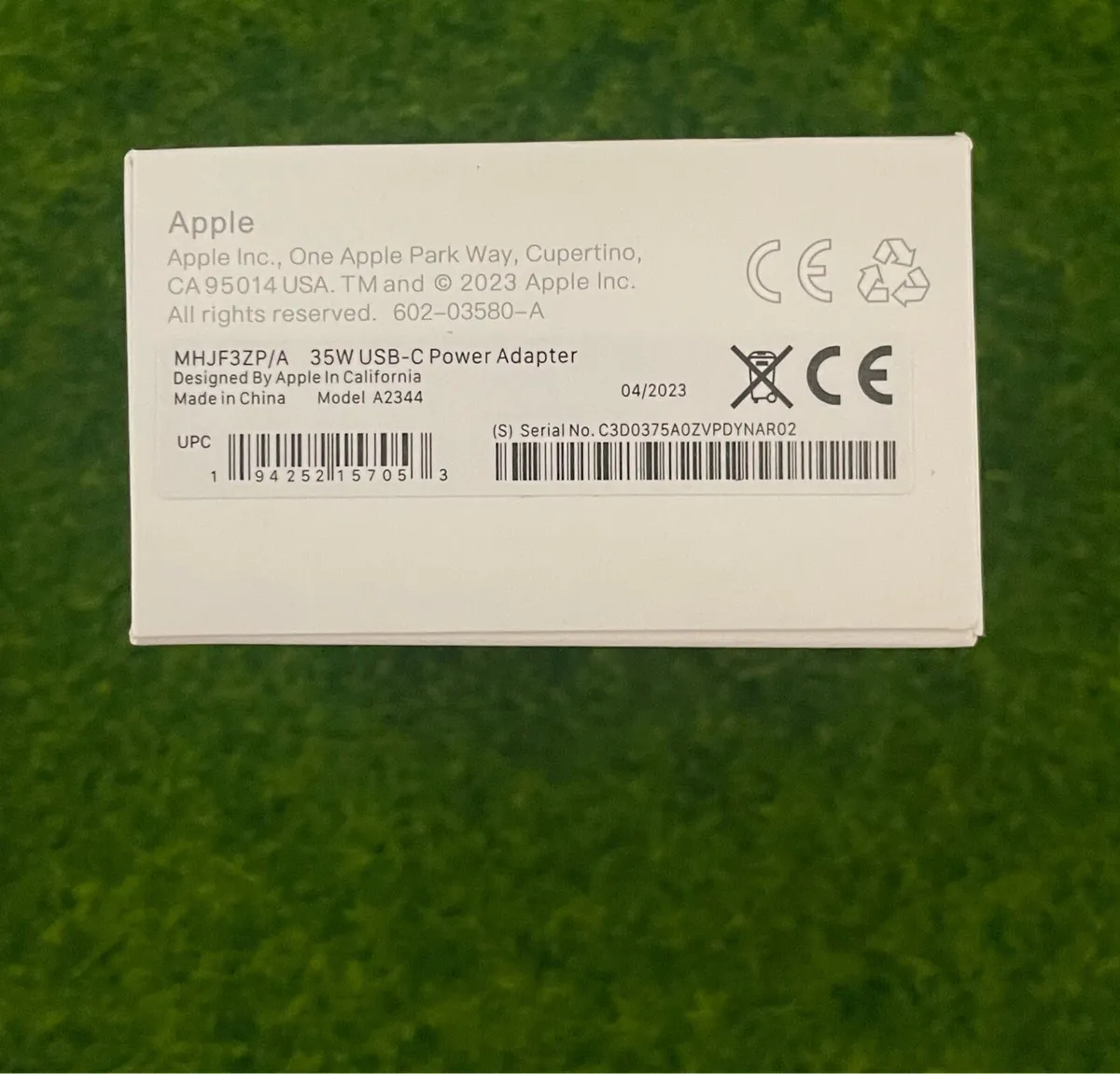 Apple 35W USB-C+C power adopter - Image 3