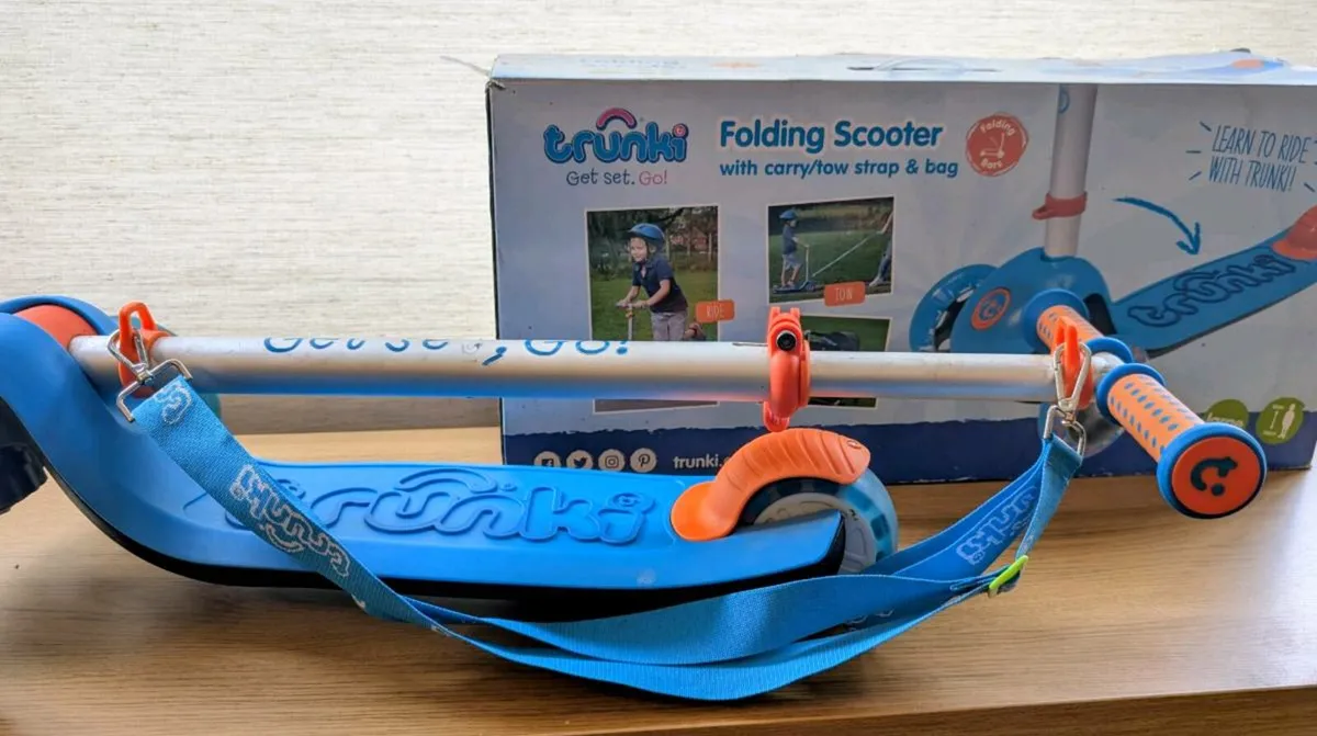 Trunki 3-wheel folding scooter - Image 4