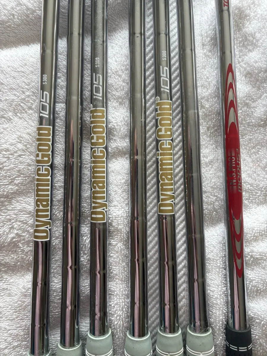 Dynamic Gold 105g 5-PW Modus 105 4 iron shaft - Image 2