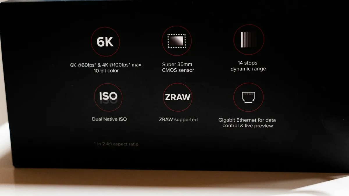 Zcam E2S6 Cine Camera Rig (MFT) 6K - Image 4