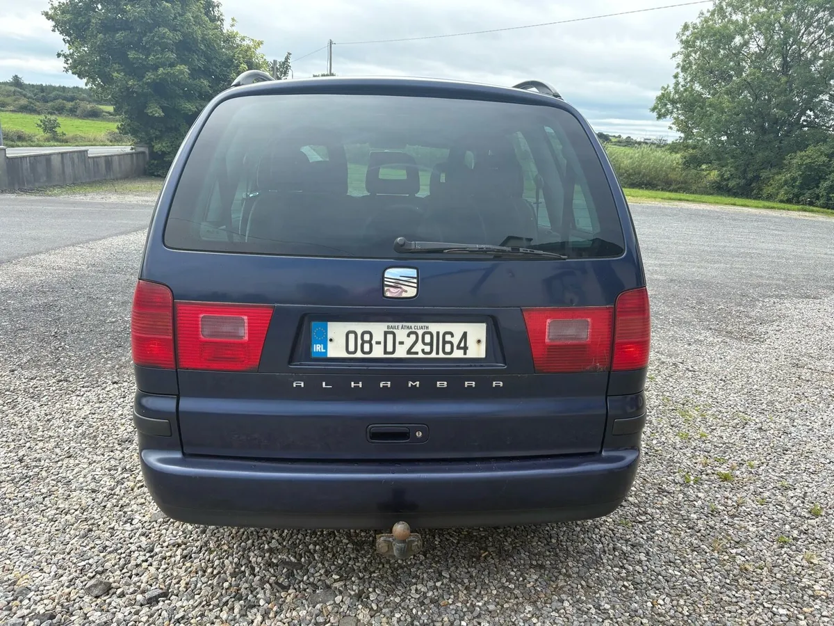 2008 Seat Alhambra 1.9 TDI Seven Seater NCT 01/26 - Image 3