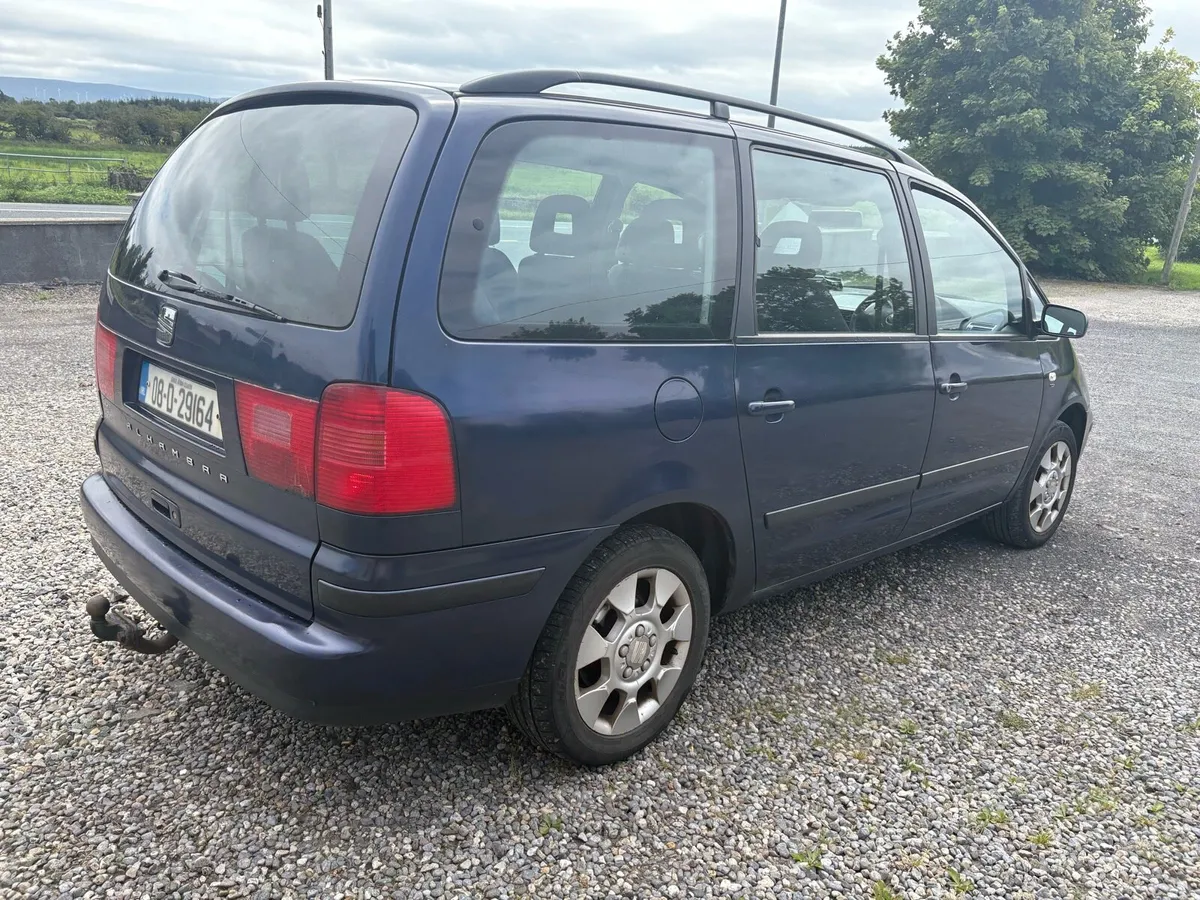 2008 Seat Alhambra 1.9 TDI Seven Seater NCT 01/26 - Image 4