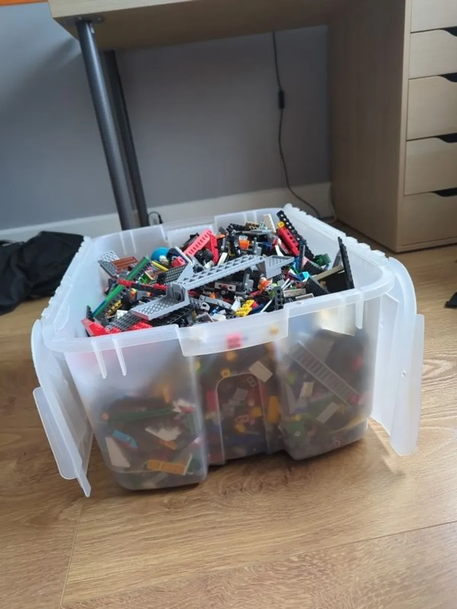 large box of various lego - Image 2