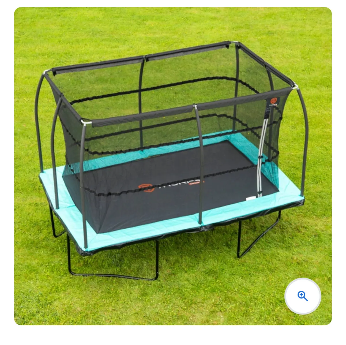 Thorpe sports Trampoline with Enclosed Net 12x8ft - Image 2