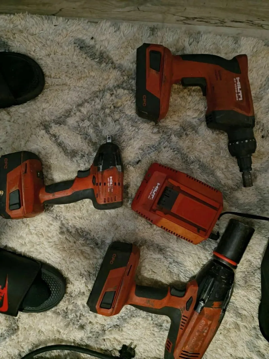 Hilti Power Tools with Batteries Charger Drill - Image 1
