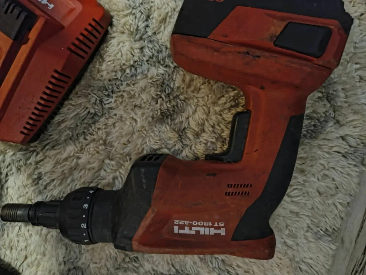 Hilti Power Tools with Batteries Charger Drill - Image 3