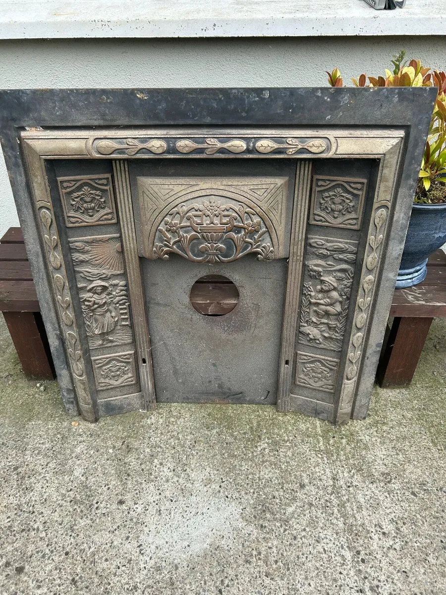 FREE - cast iron fireplace insert