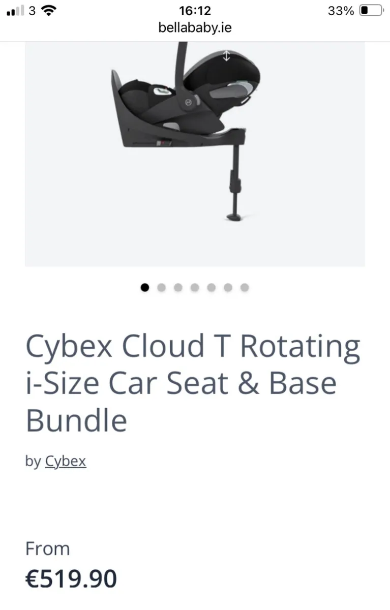 Baby Car Seat with Base - Image 3