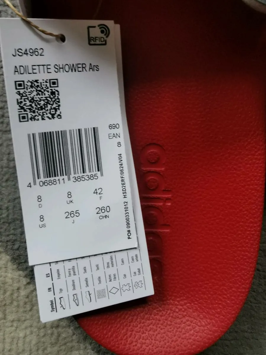Arsenal adidas 25/26 Home Slides - Image 4