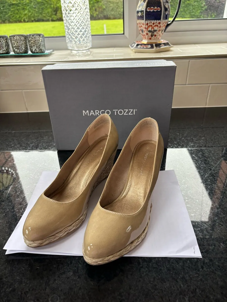 Marco Tozzi Ladies Wedge Shoes - Image 1
